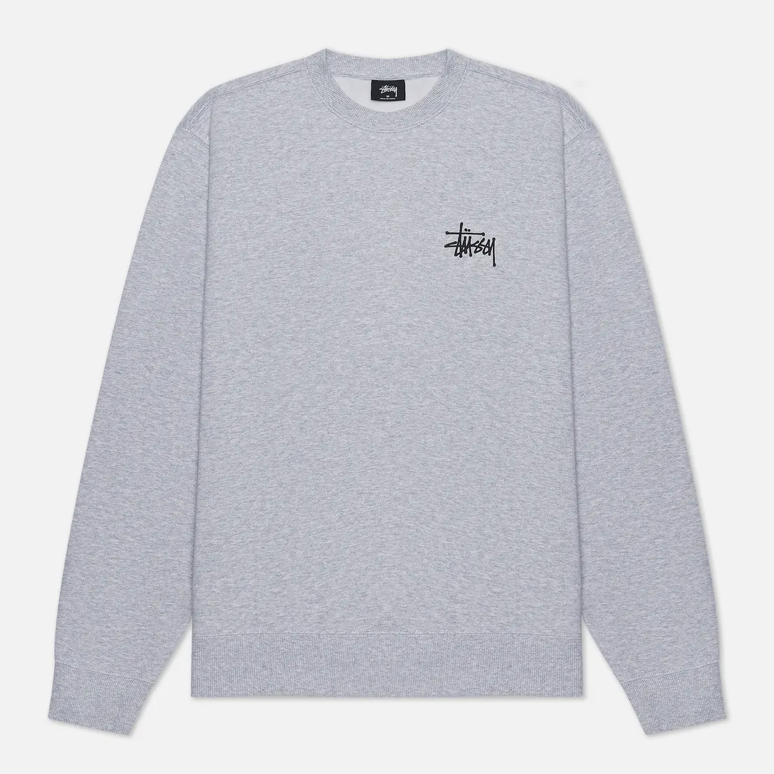 Stussy Мужская толстовка Basic Stussy Logo Crew