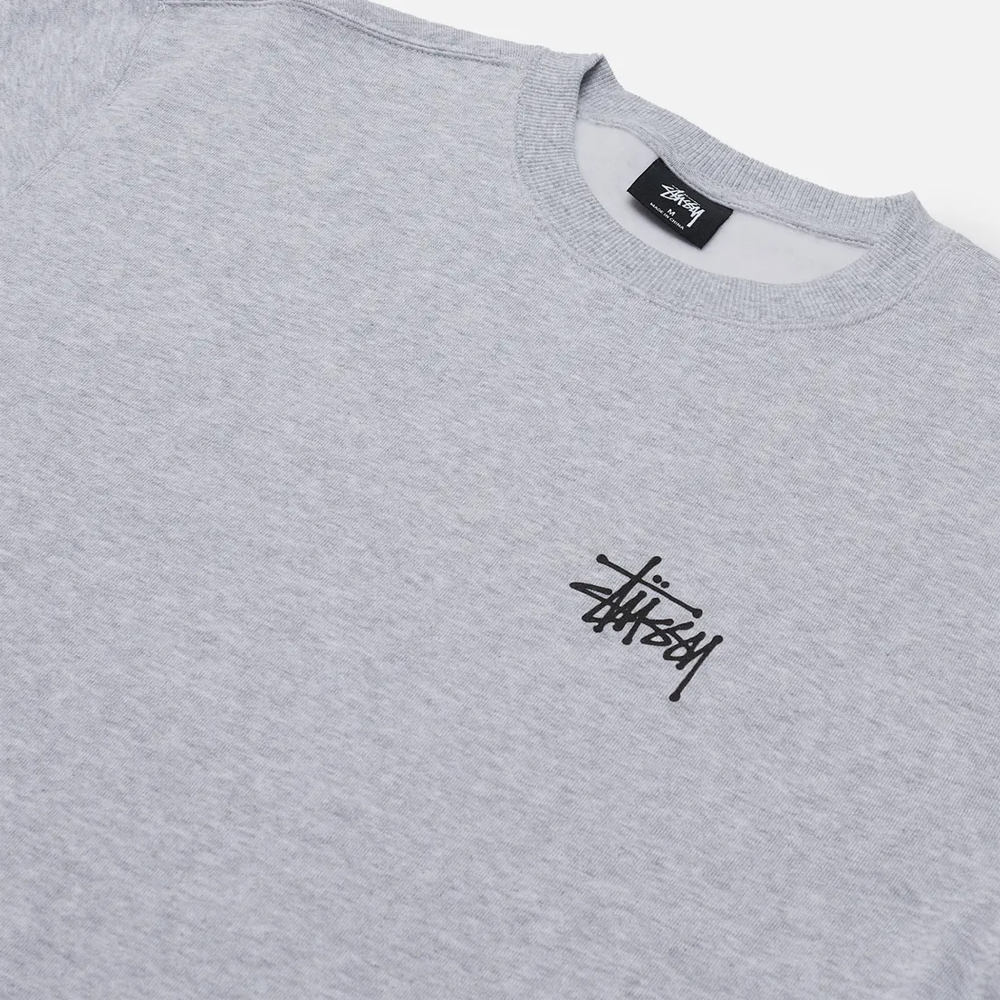 Stussy Мужская толстовка Basic Stussy Logo Crew