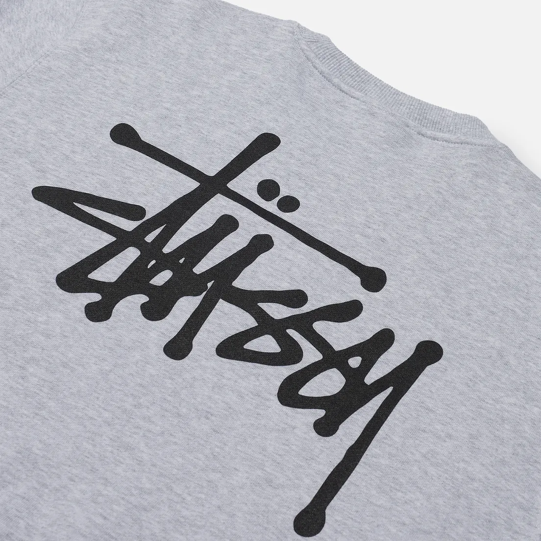 Stussy Мужская толстовка Basic Stussy Logo Crew