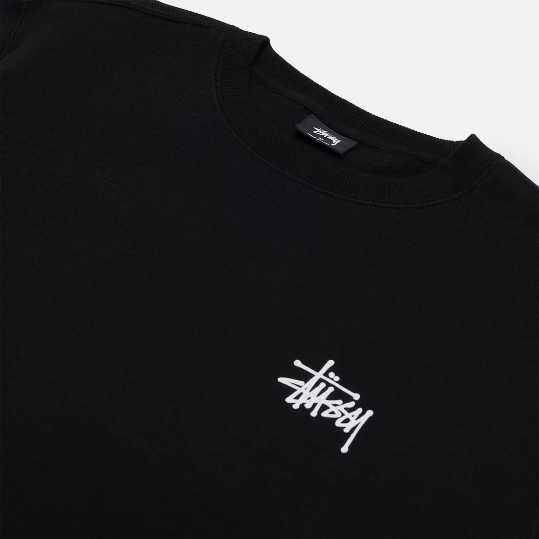 Stussy Мужская толстовка Basic Stussy Logo Crew