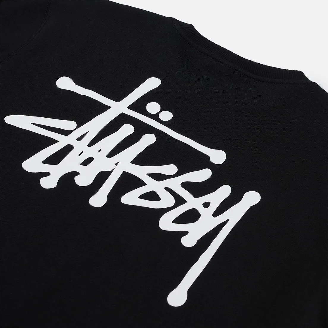 Stussy Мужская толстовка Basic Stussy Logo Crew