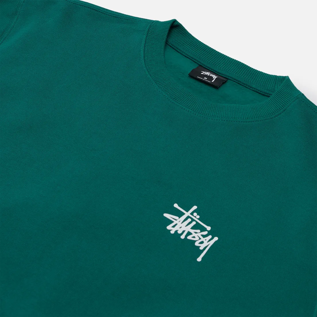 Stussy Мужская толстовка Basic Stussy Logo Crew