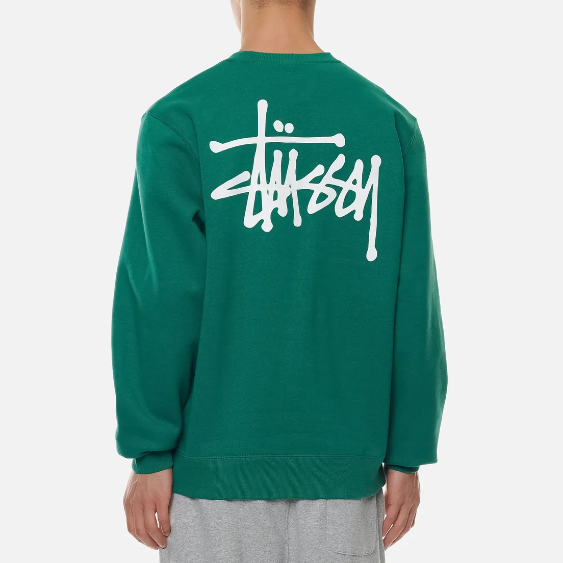 Stussy Мужская толстовка Basic Stussy Logo Crew