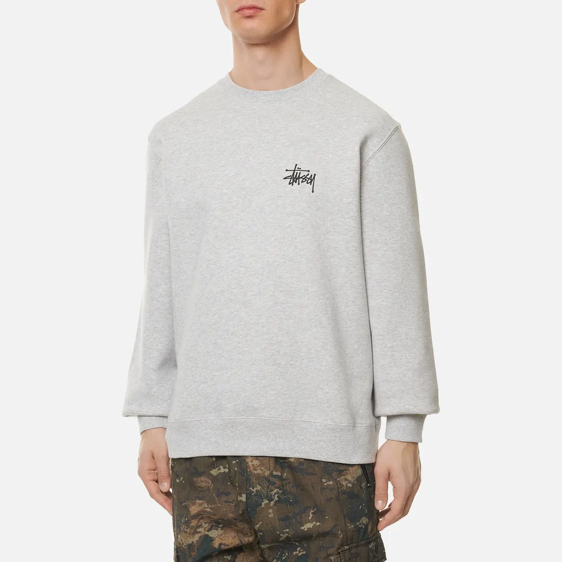 Stussy Мужская толстовка Basic Stussy Crew