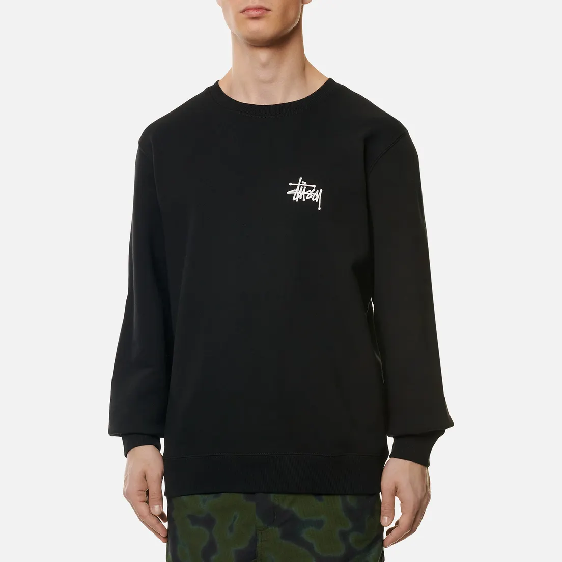 Stussy Мужская толстовка Basic Stussy Crew
