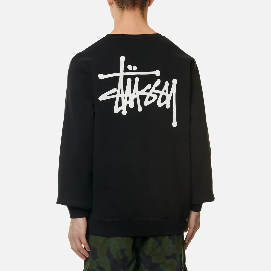 Stussy Мужская толстовка Basic Stussy Crew
