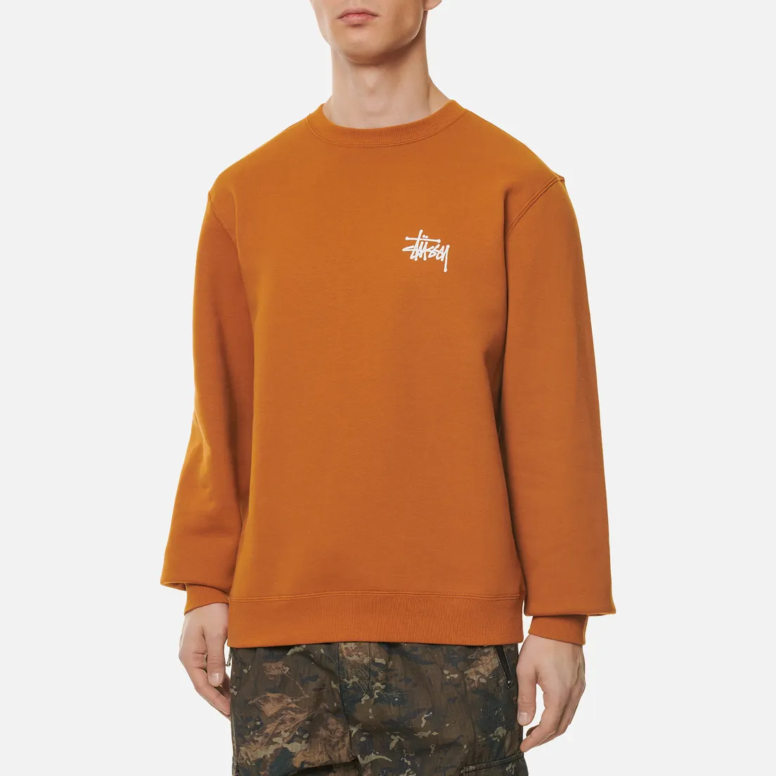 Stussy Мужская толстовка Basic Stussy Crew