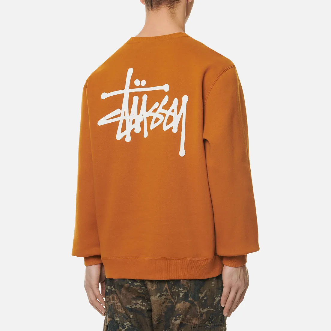Stussy Мужская толстовка Basic Stussy Crew