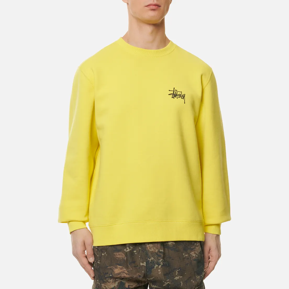 Stussy Мужская толстовка Basic Stussy Crew
