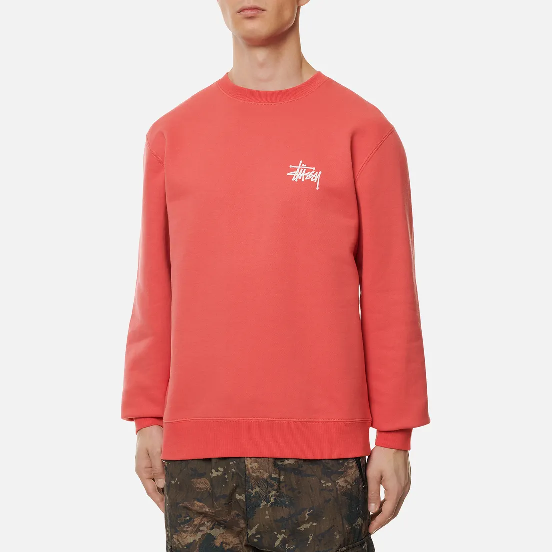 Stussy Мужская толстовка Basic Stussy Crew