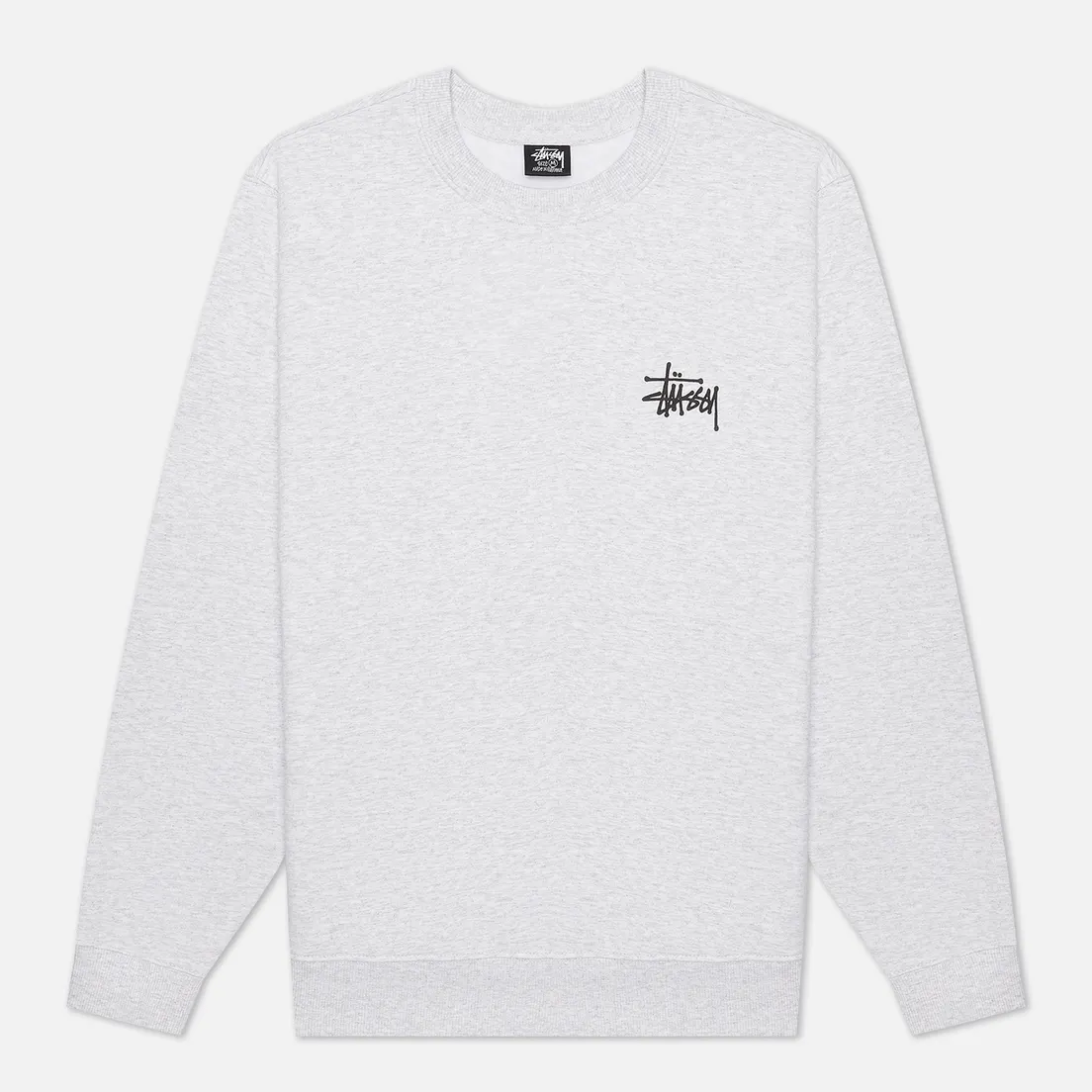 Stussy Мужская толстовка Basic Stussy Print Crew