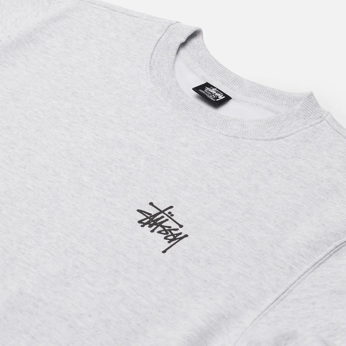 Stussy Мужская толстовка Basic Stussy Print Crew
