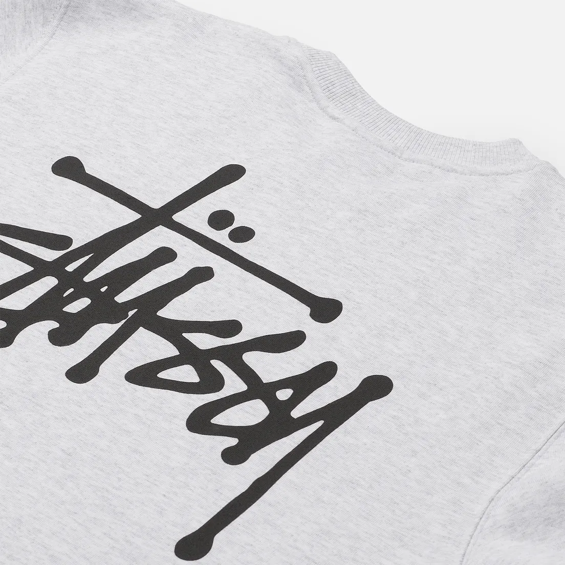 Stussy Мужская толстовка Basic Stussy Print Crew