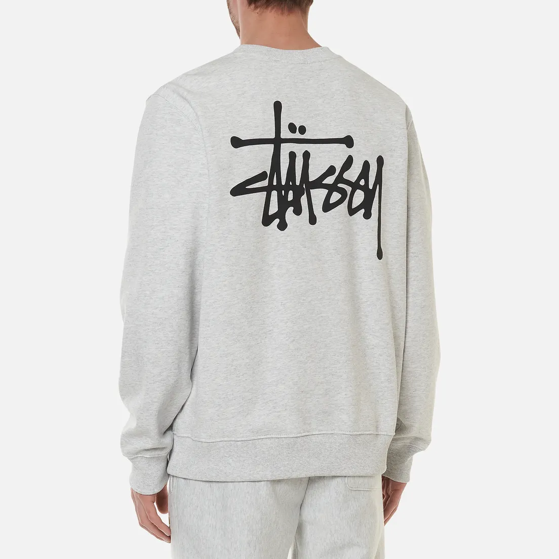Stussy Мужская толстовка Basic Stussy Print Crew