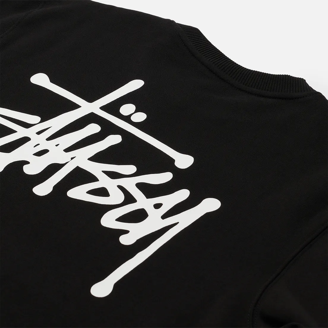 Stussy Мужская толстовка Basic Stussy Print Crew