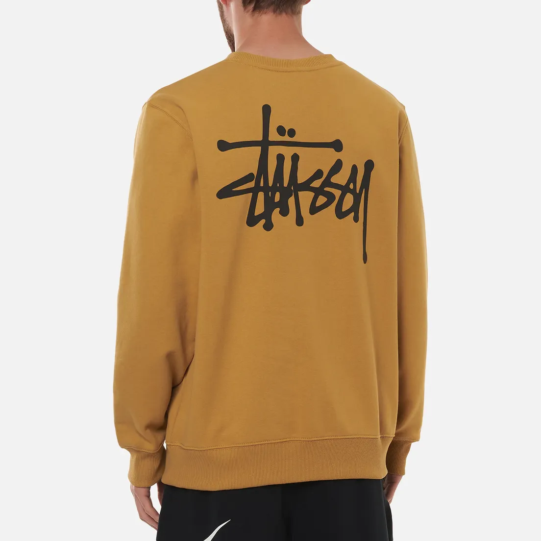 Stussy Мужская толстовка Basic Stussy Print Crew