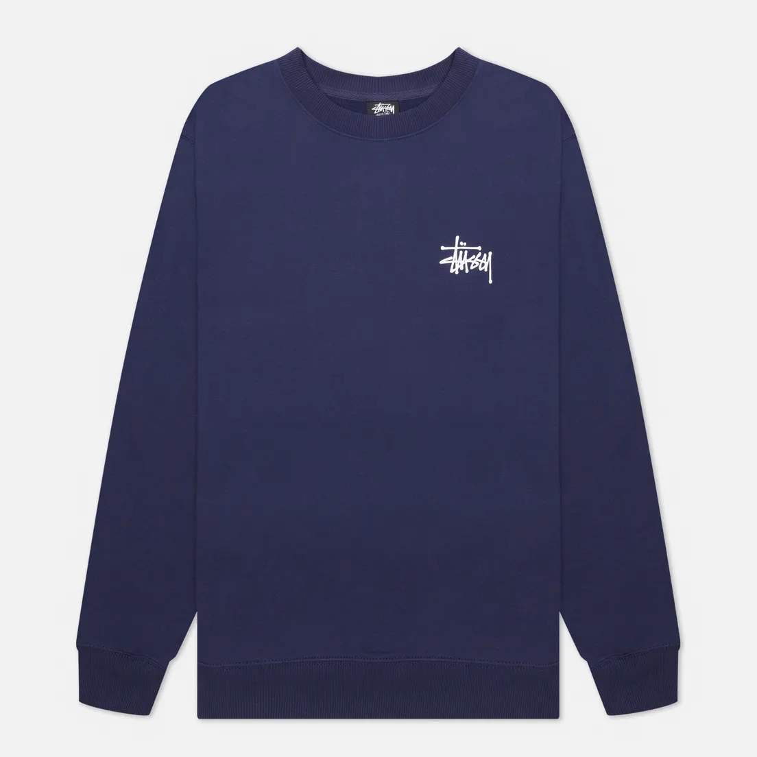 Stussy Мужская толстовка Basic Stussy Print Crew