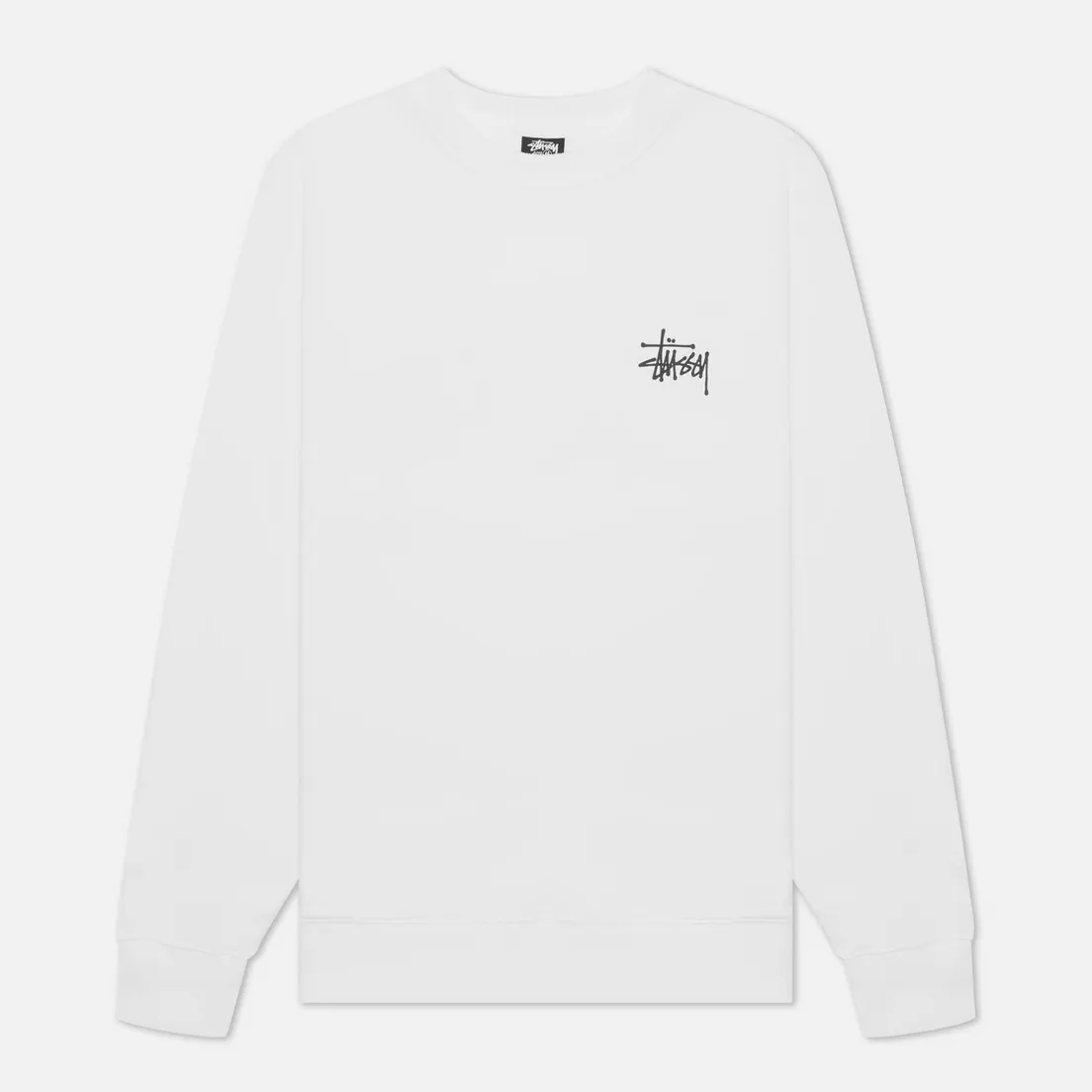 Stussy Мужская толстовка Basic Stussy Print Crew