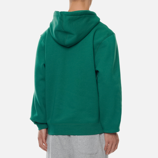 Мужская толстовка Stussy Stussy World Hoodie Dark Green