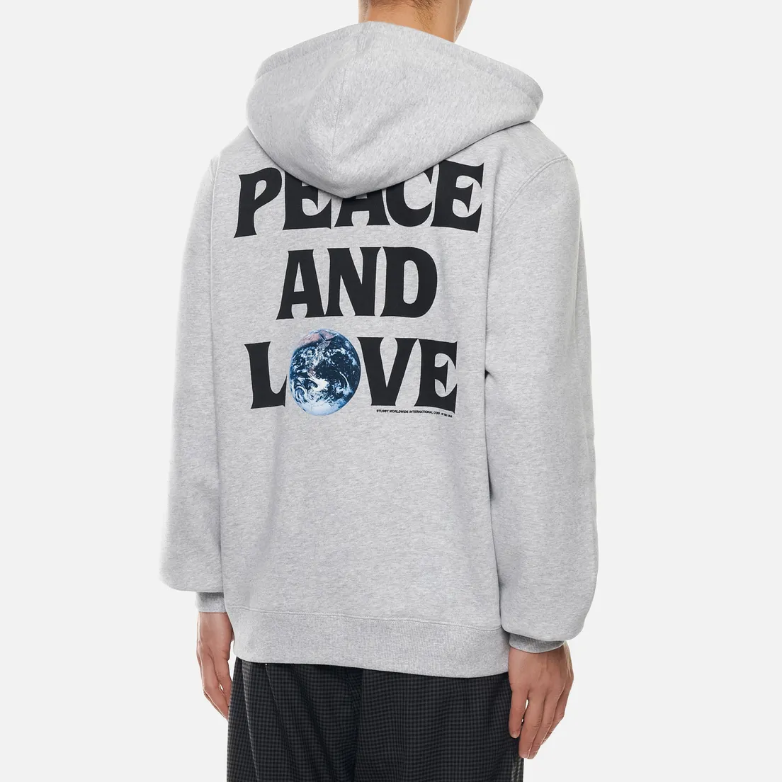 Stussy Мужская толстовка Peace And Love Hoodie