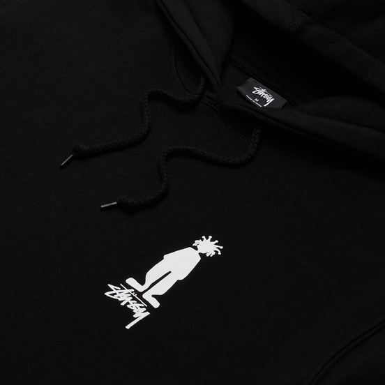 Мужская толстовка Stussy King Raggamuffin Hoodie Black