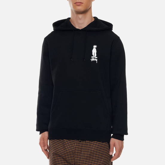 Мужская толстовка Stussy King Raggamuffin Hoodie Black