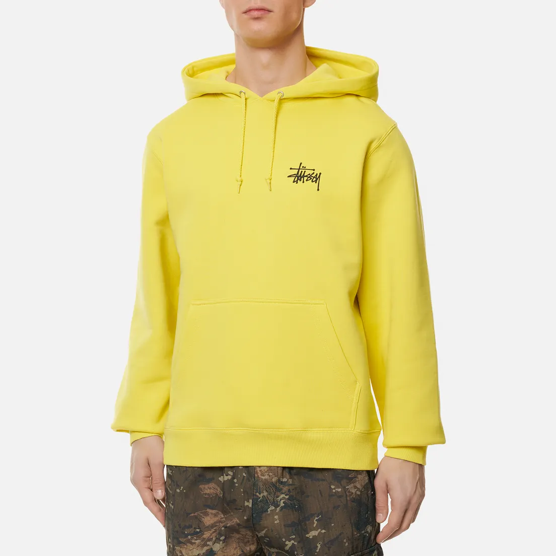 Stussy Мужская толстовка Basic Stussy Print Hoodie