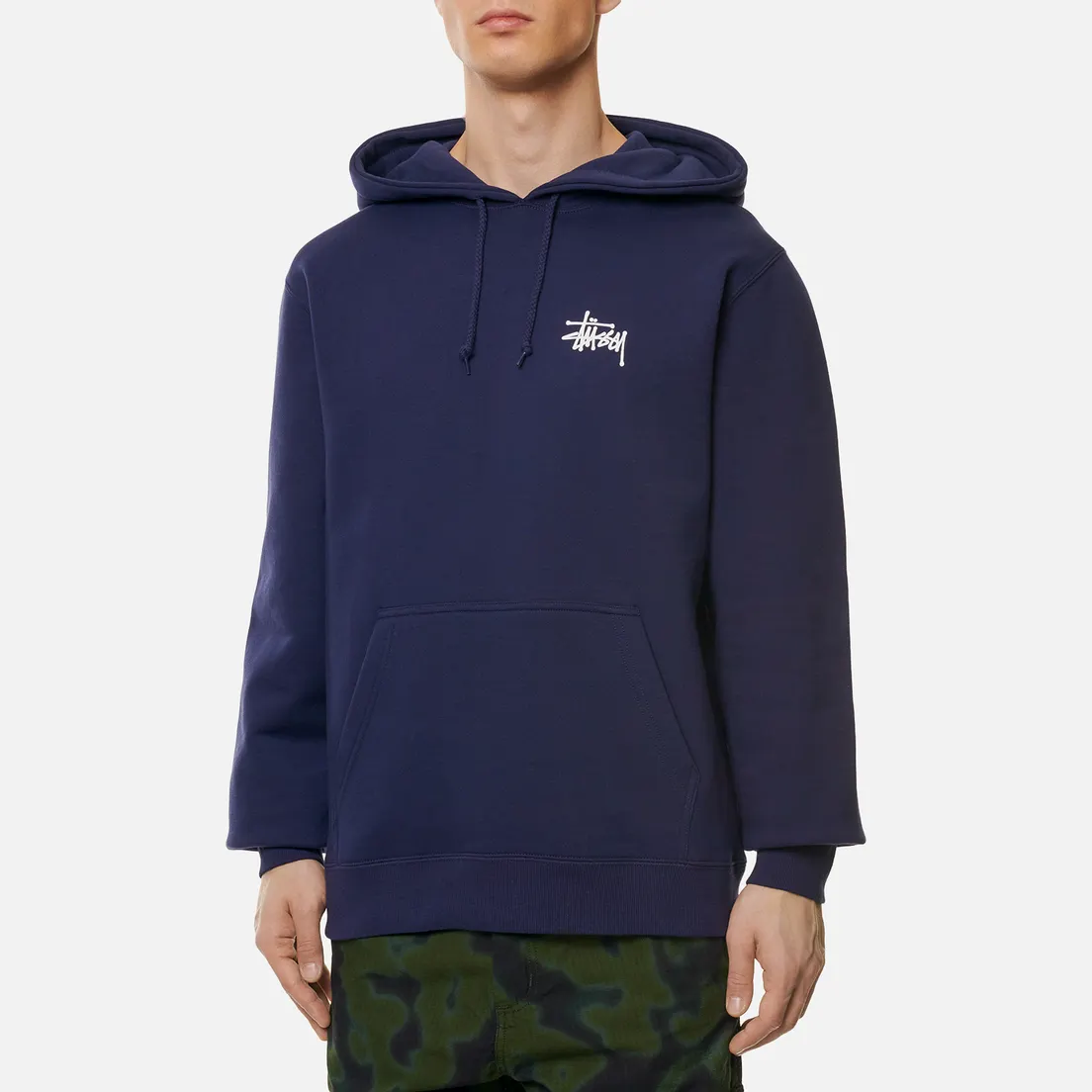 Stussy Мужская толстовка Basic Stussy Print Hoodie
