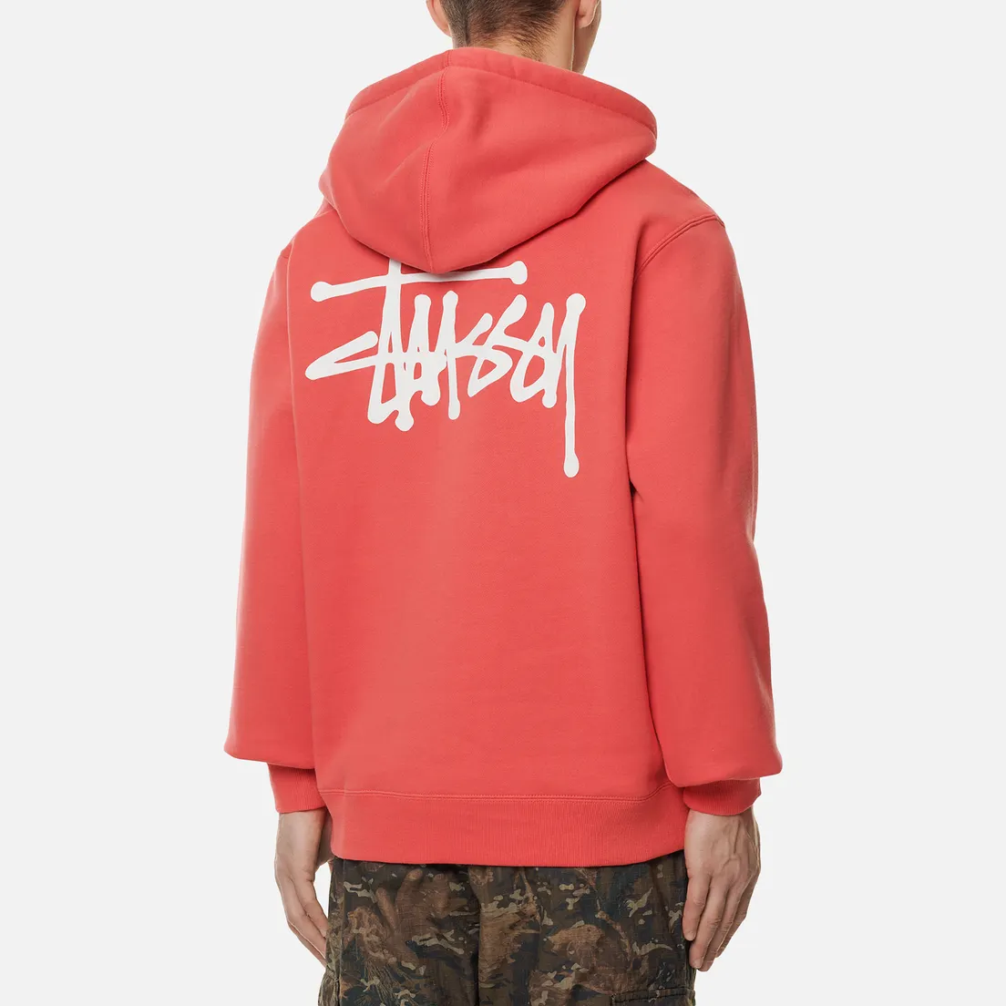 Stussy Мужская толстовка Basic Stussy Print Hoodie