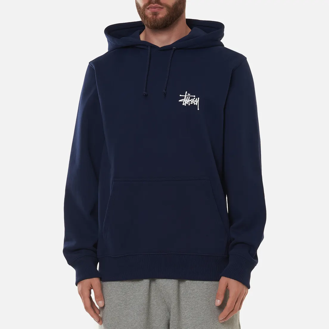 Stussy Мужская толстовка Basic Stussy Signature Logo Hoodie