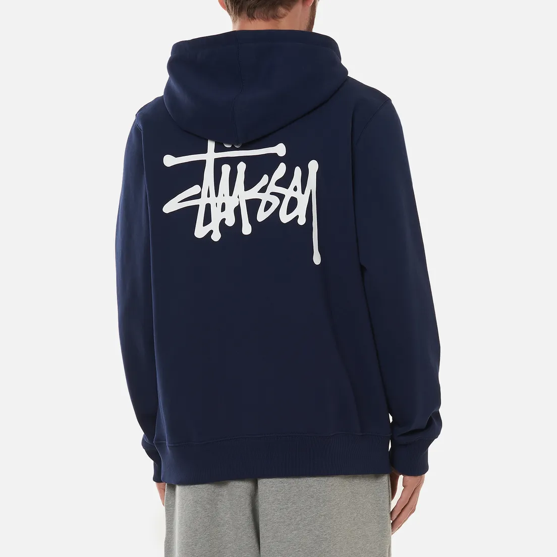 Stussy Мужская толстовка Basic Stussy Signature Logo Hoodie