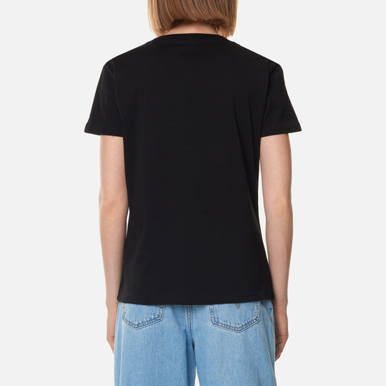 Женская футболка Alpha Industries New Basic Black