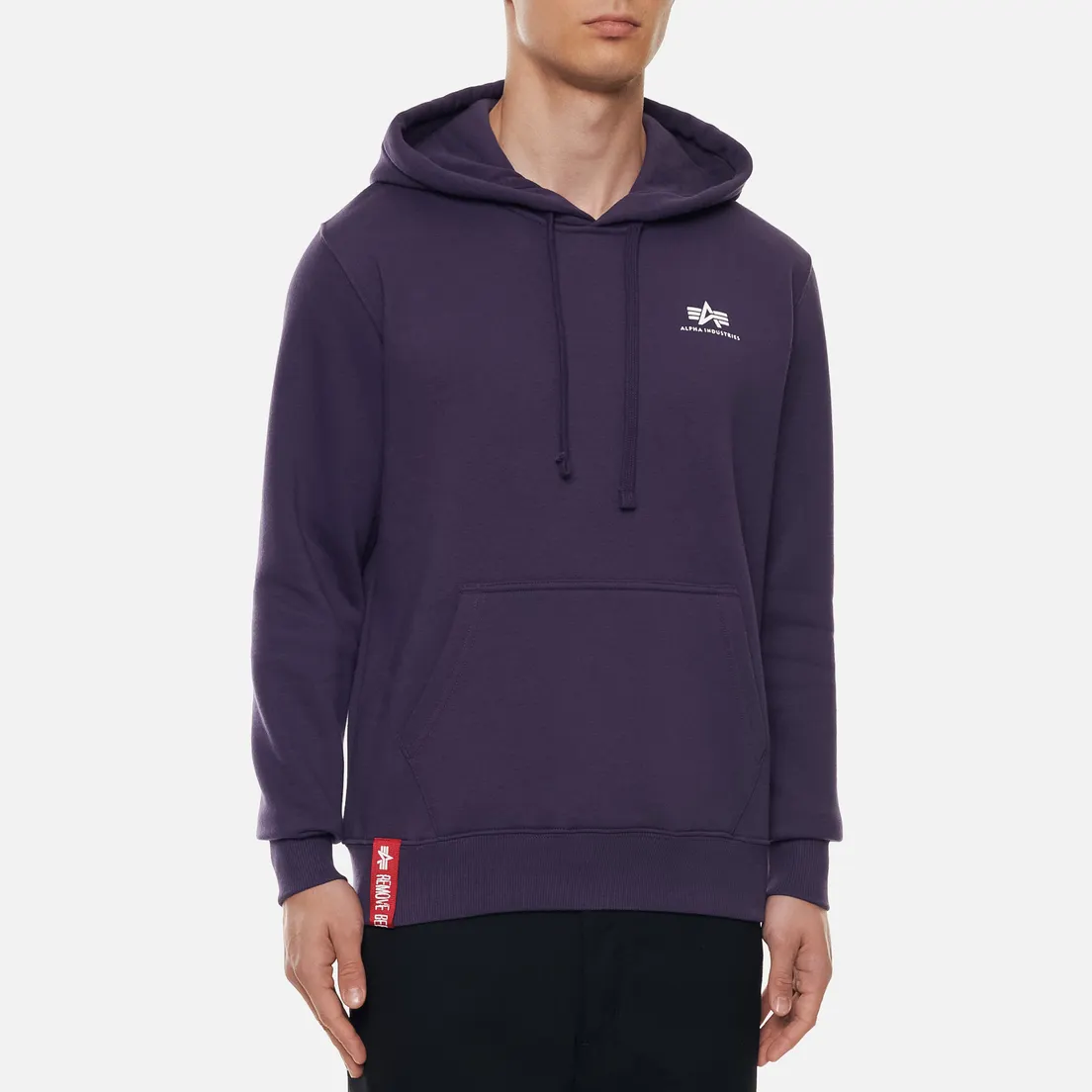 Alpha Industries Мужская толстовка Basic Small Logo Hoody