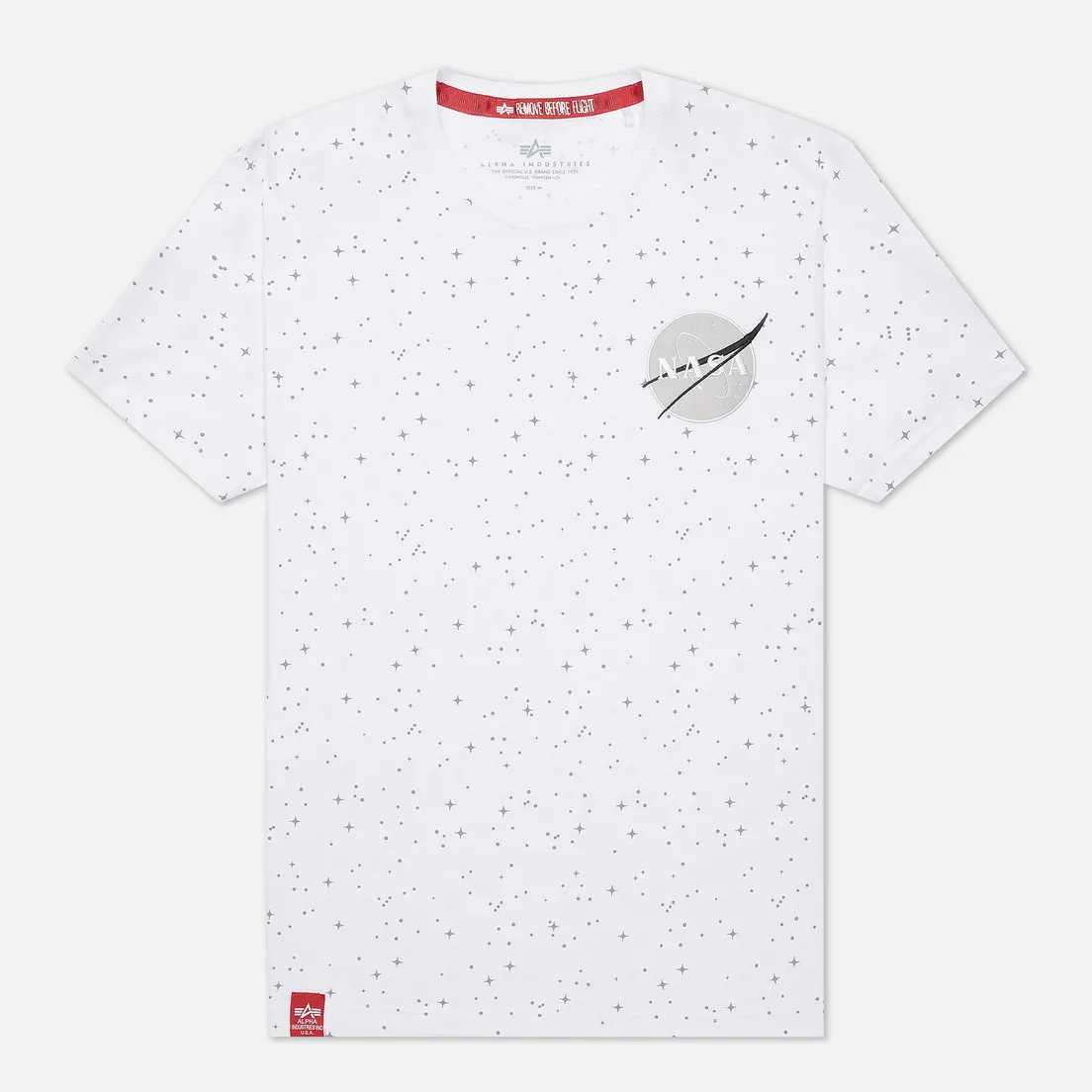 Alpha Industries Мужская футболка NASA Tape