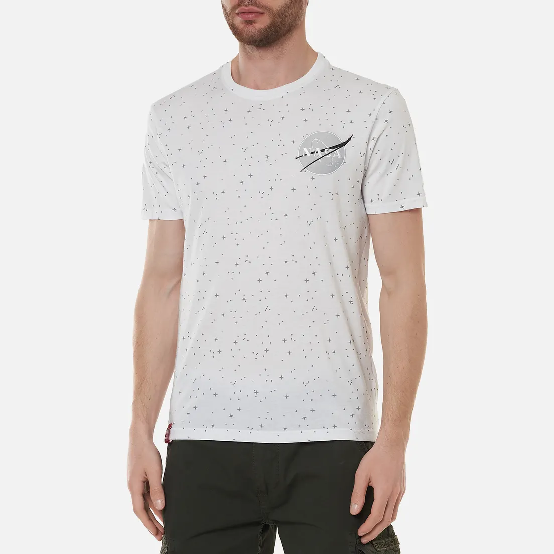 Alpha Industries Мужская футболка NASA Tape