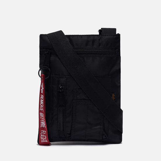 Сумка Alpha Industries Crew Messenger Black
