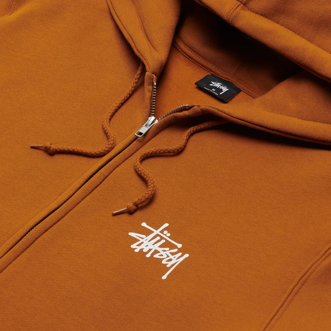 Stussy Мужская толстовка Basic Stussy Full Zip Hoodie