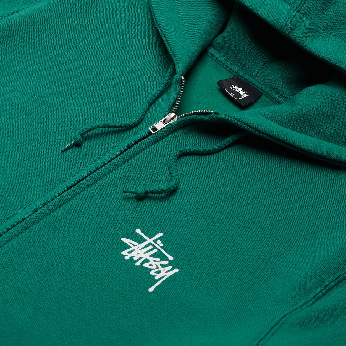 Stussy Мужская толстовка Basic Stussy Full Zip Hoodie