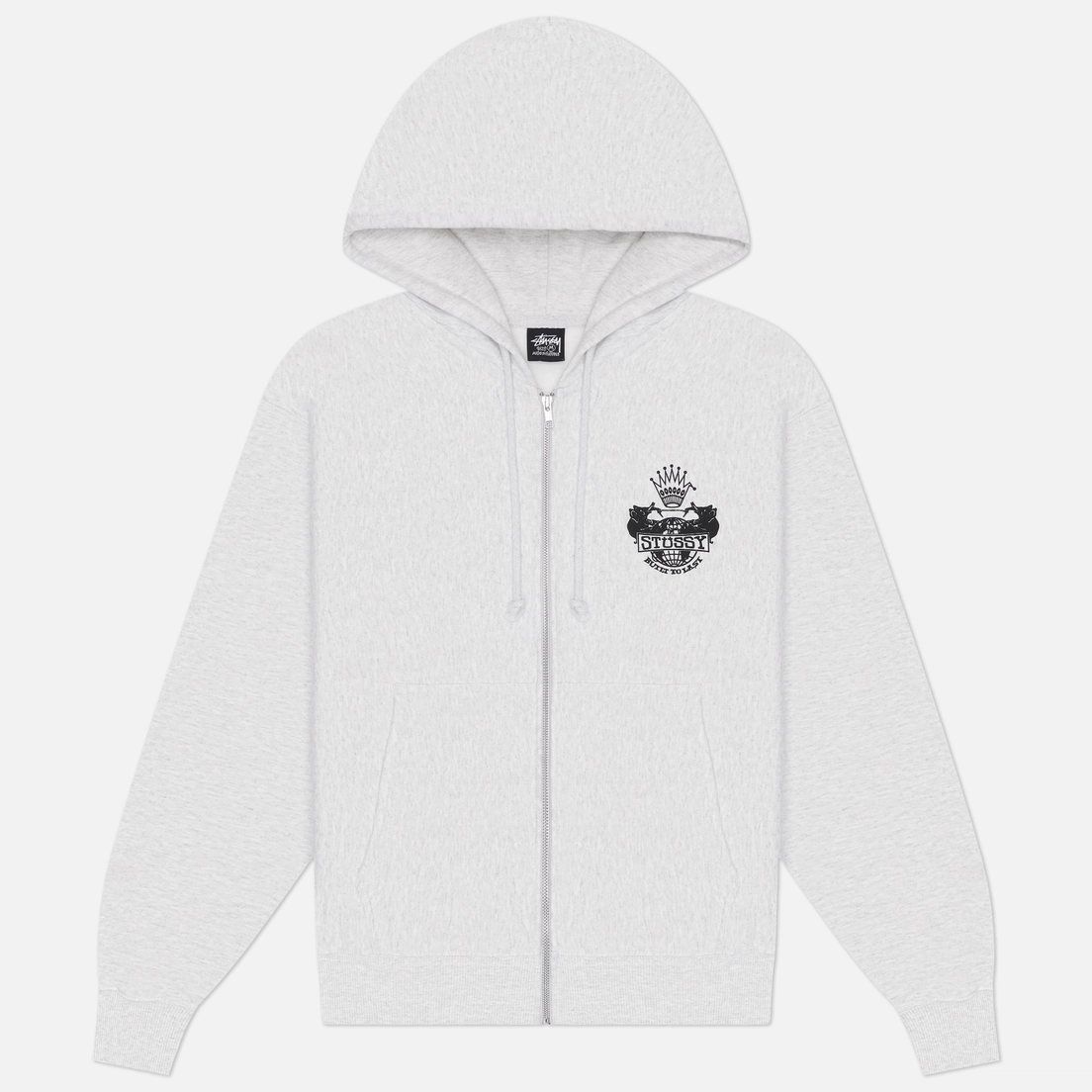 Stussy Мужская толстовка Built To Last Zip Hoodie