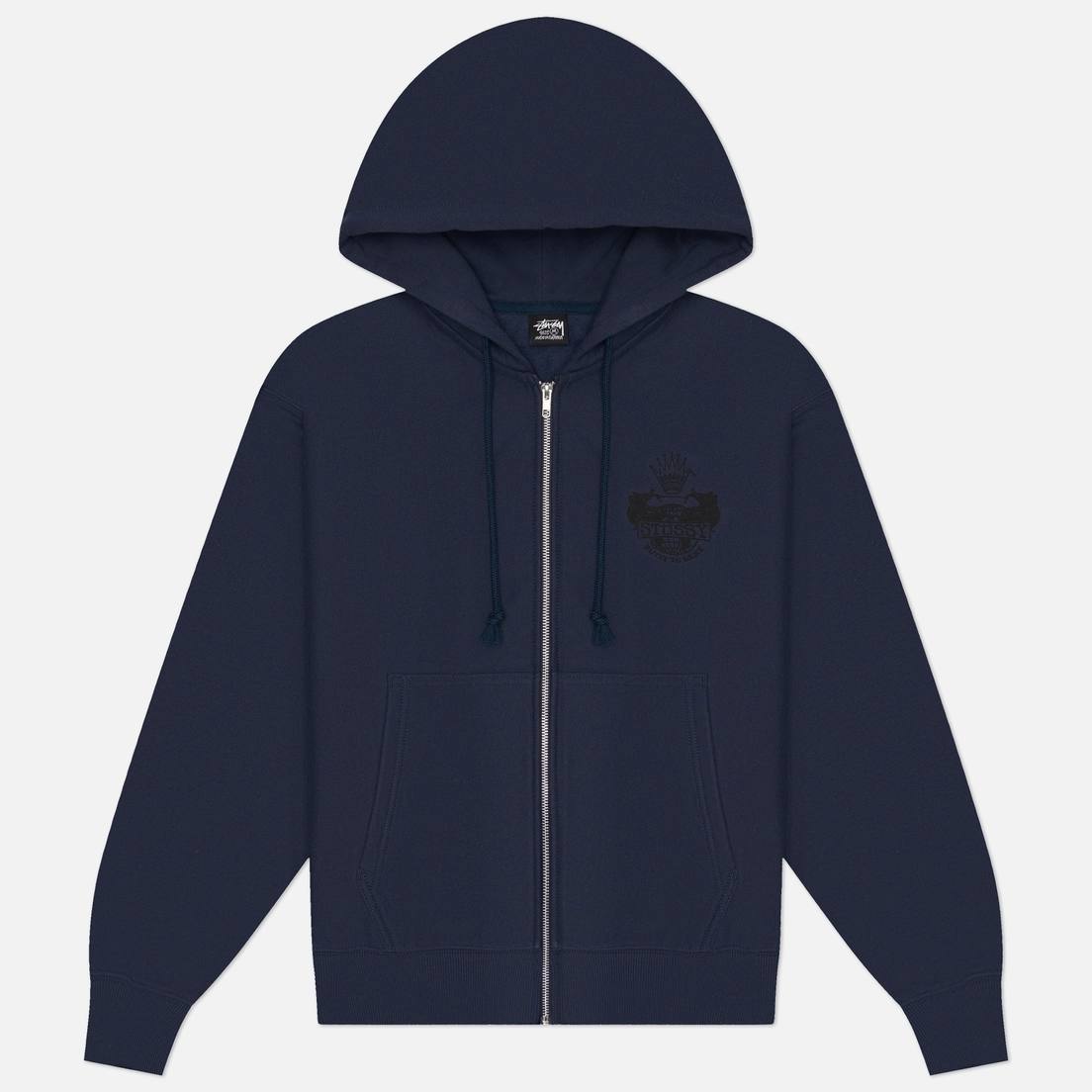 Stussy Мужская толстовка Built To Last Zip Hoodie