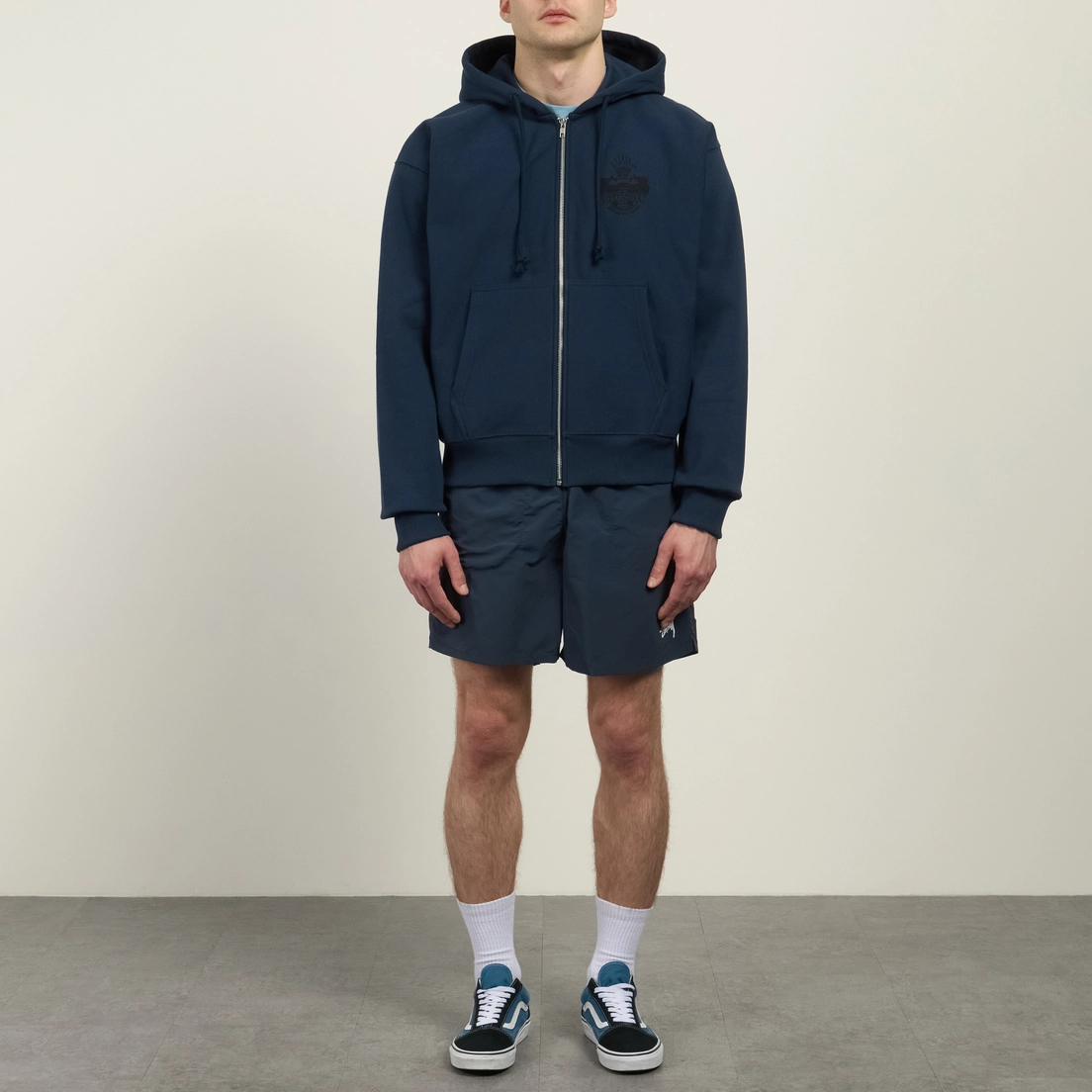 Stussy Мужская толстовка Built To Last Zip Hoodie