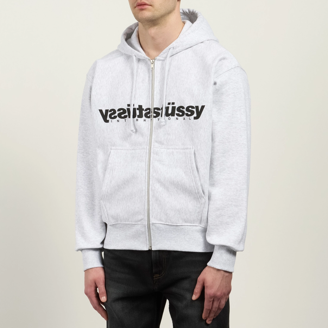 Stussy Мужская толстовка Mirror Zip Hoodie