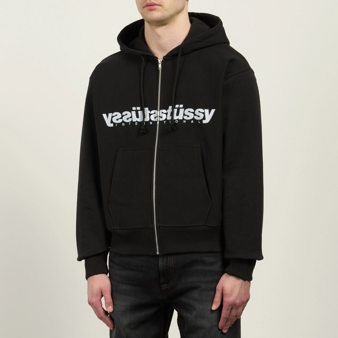 Stussy Мужская толстовка Mirror Zip Hoodie