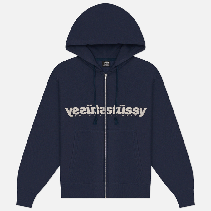 Мужская толстовка Stussy Mirror Zip Hoodie