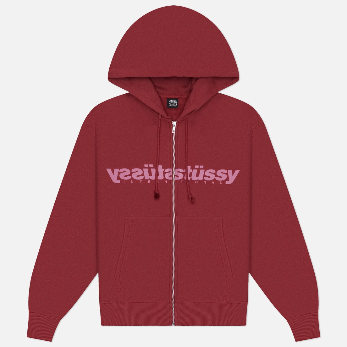 Stussy Мужская толстовка Mirror Zip Hoodie