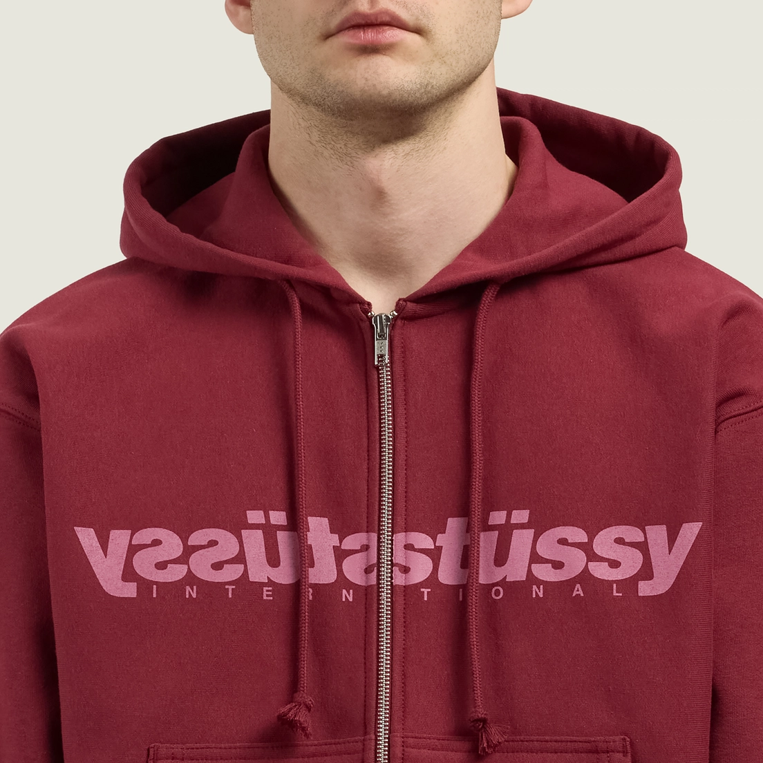Stussy Мужская толстовка Mirror Zip Hoodie