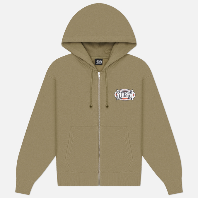 Мужская толстовка Stussy Champion Oval Zip Hoodie