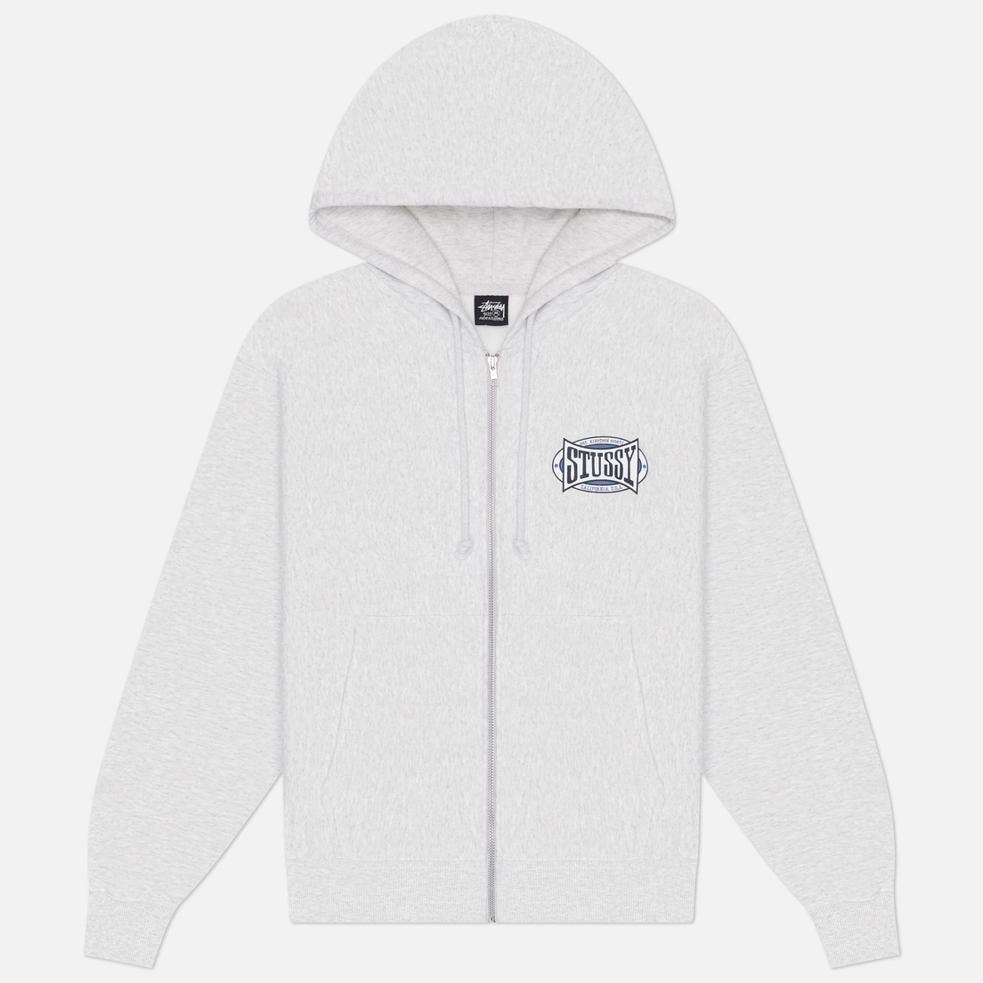 Stussy Мужская толстовка Champion Oval Zip Hoodie