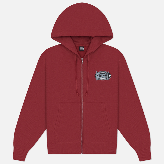 Мужская толстовка Stussy Champion Oval Zip Hoodie