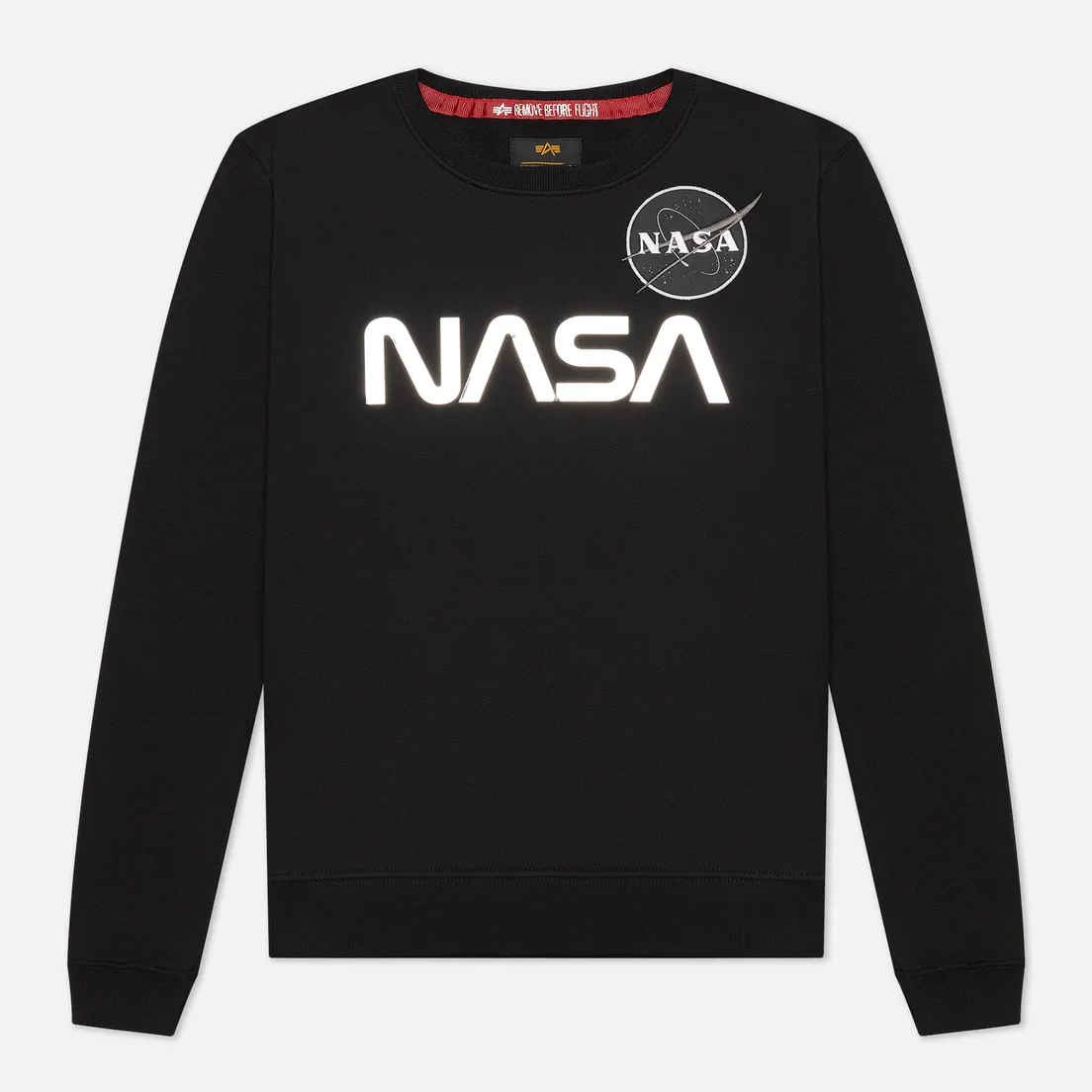 Alpha Industries Женская толстовка NASA Mirror Print